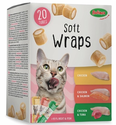 Picture of Bubimex mULTIPACK Soft Wraps Cat Treats X20
